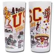 USC Trojans Pint Glass